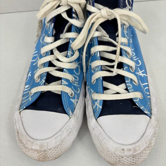 Converse Sneakers Mens 8 Not A Chuck Print University Blue Unisex Womens 10 - Picture 5 of 8